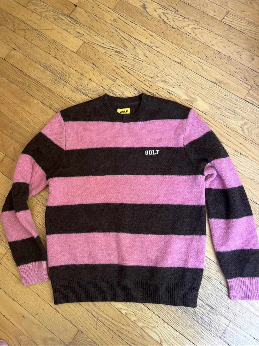 sheller mohair stripe sweater ニット Grunge Stripe Sweater, Sheer Mohair Knit, Oversized Punk