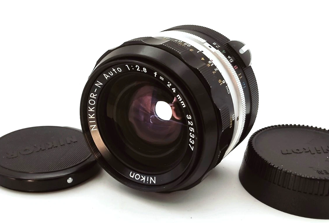 25+ Nikon NIKKOR f/2.8 Camera Lenses 24mm Focal for sale | Updated
