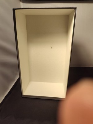 Authentic Gucci Black and White Shoe Box 14.5 x 8.25 x 5.5 inches