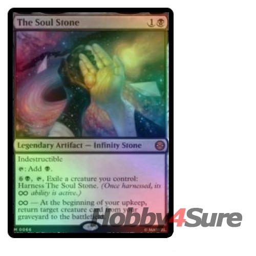 Foil The Soul Stone (066) M/NM Magic: The Gathering MTG Marvel's