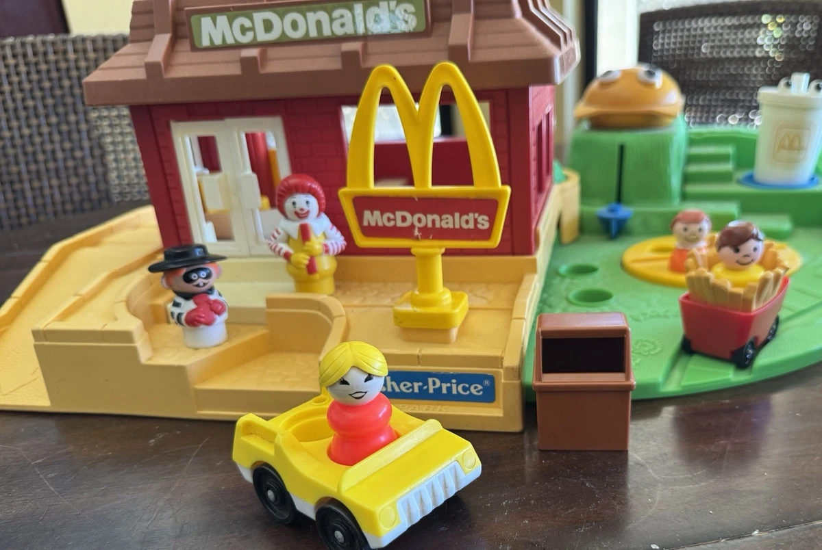 マクドナルド　ビンテージ　フィッシャープライス　ごっこ遊び　チャンキーピープル fisher price little people mcdonalds products for sale | eBay