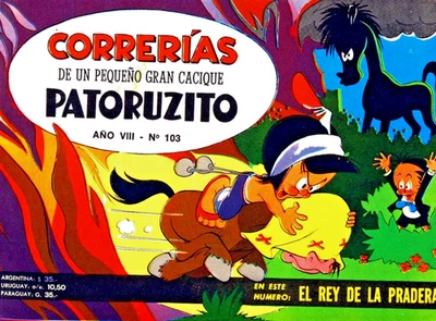 Correrias Y Aventuras De Patoruzito 208 Revistas Argentina Colecion Comics - Image 1 of 4