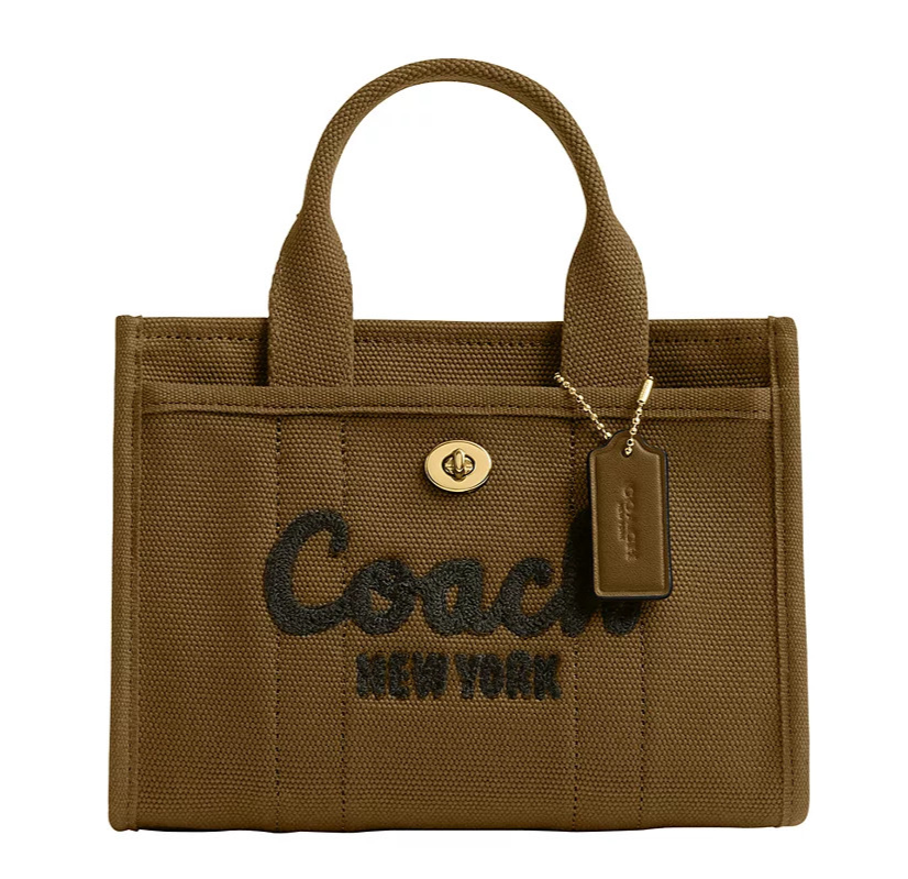 COACH Canvas Cargo Tote Bag 20 Mini Crossbody ~NWT~ CZ098 Olive | eBay
