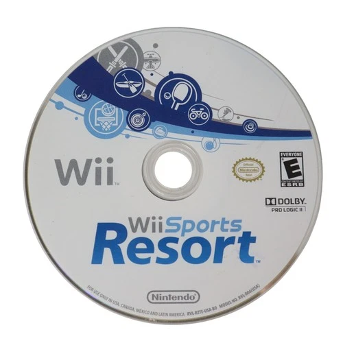 Wii Sports Resort Nintendo Wii 2009 DISC ONLY Tested Working