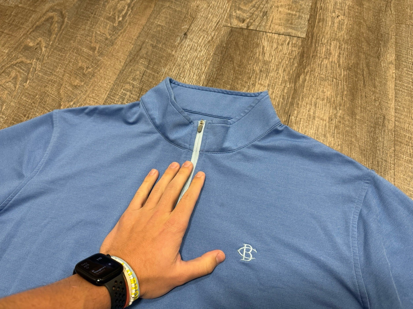 Peter Millar Perth Performance Pullover Mens XL Q… - image 8