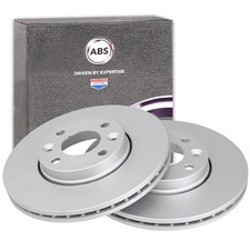 2x A.B.S. BREMSSCHEIBEN 260mm VORNE passend für DACIA LOGAN SANDERO LADA LARGUS