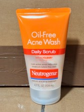 Neutrogena Oil-Free Acne Face Wash Daily Scrub W/ Salicylic Acid 4.2 Exp2026/07