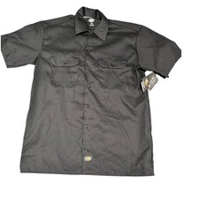 Dickies NWT black size medium short sleeve button up