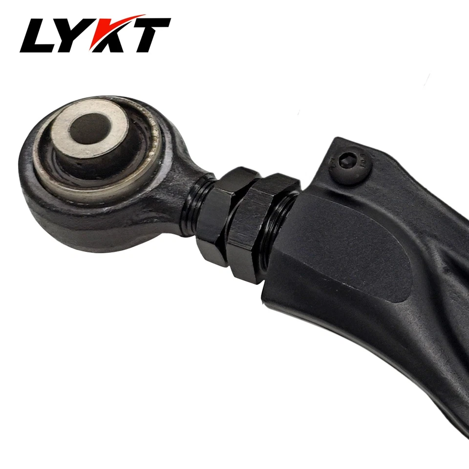 LYKT2pcs Adjustable Rear Camber Arms for Audi A6 06-11、A6 Quattro 05-11、S6 07-11 Foto 3 de 4