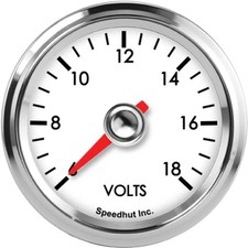 Speedhut L2-v1-leg 2-116 Volt Gauge 6-18v