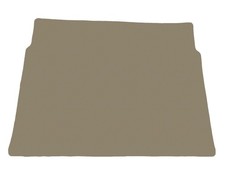 Basic Kofferraumteppich f&uuml;r Mercedes S W126 1979-1994 Dunkelbeige x14 Rand