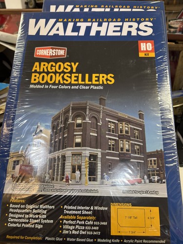 Walthers 3466 Gebäude Argosy Buschellers