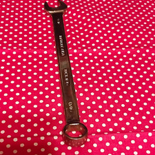 Matco Wcl186 916 Sae Non-ratcheting Combination Wrench Steel Polished Silver