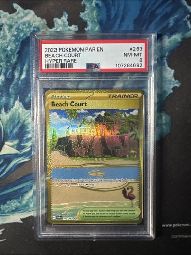 Beach Court graded PSA 8 for sale on eBay