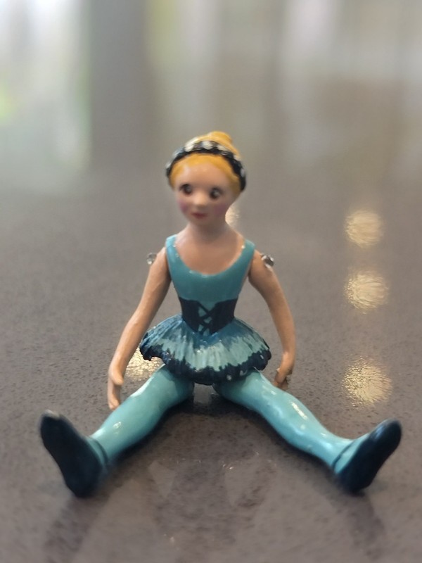 Mini Maria pewter miniatures Ballet Dancer