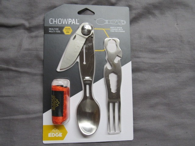 NEW OUTDOOR EDGE CPL-10C CHOWPAL MULTI TOOL CAMPING KNIFE WITH SHEATH