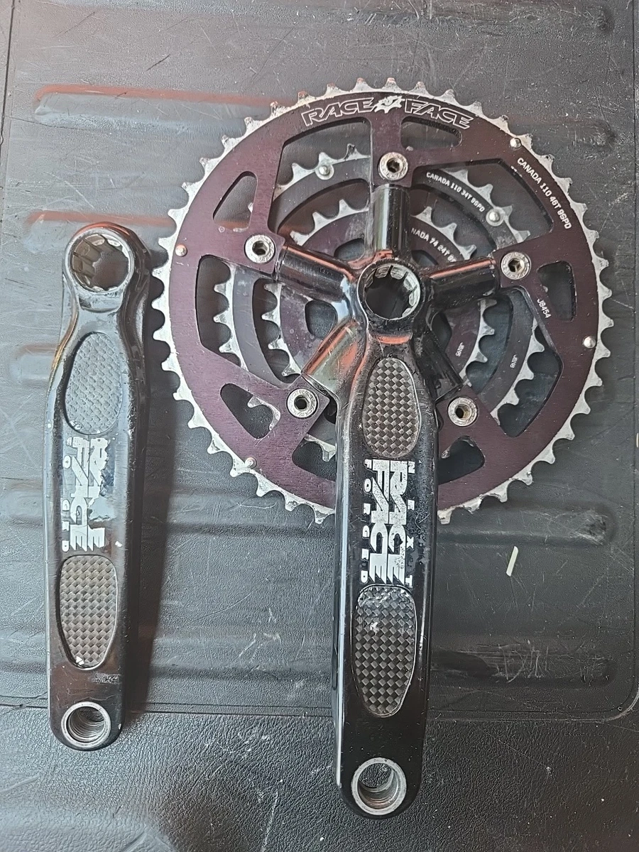 Race Face Carbon Crankset-With Chainrings for sale | eBay