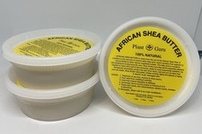 African Shea Butter 100 Natural 8oz Lot Of 3