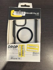 OtterBox Clear Defender Pro XT Series Case for iPhone 16 - Dark Side FAST SHIP