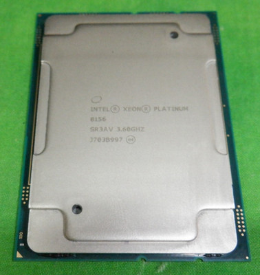 Intel Xeon Platinum 8156 3.6ghz 4-core SR3AV CPU Processor