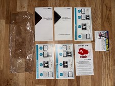 Nintendo DS Console Original Instruction Booklet Manual, Inserts, Reg Card EUC