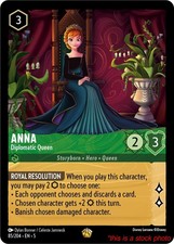 Anna - Diplomatic Queen Lorcana TCG 5 - 85/204 Normal