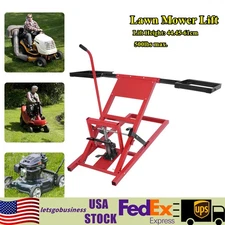Hydraulic Lawn Mower Lift Ride on Lift Jack For Tractor Lawn Mowers 500lbs NEW