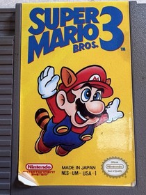 Super Mario Bros. 3 Cartridge Only Nintendo NES 1985 Authentic Tested Working.