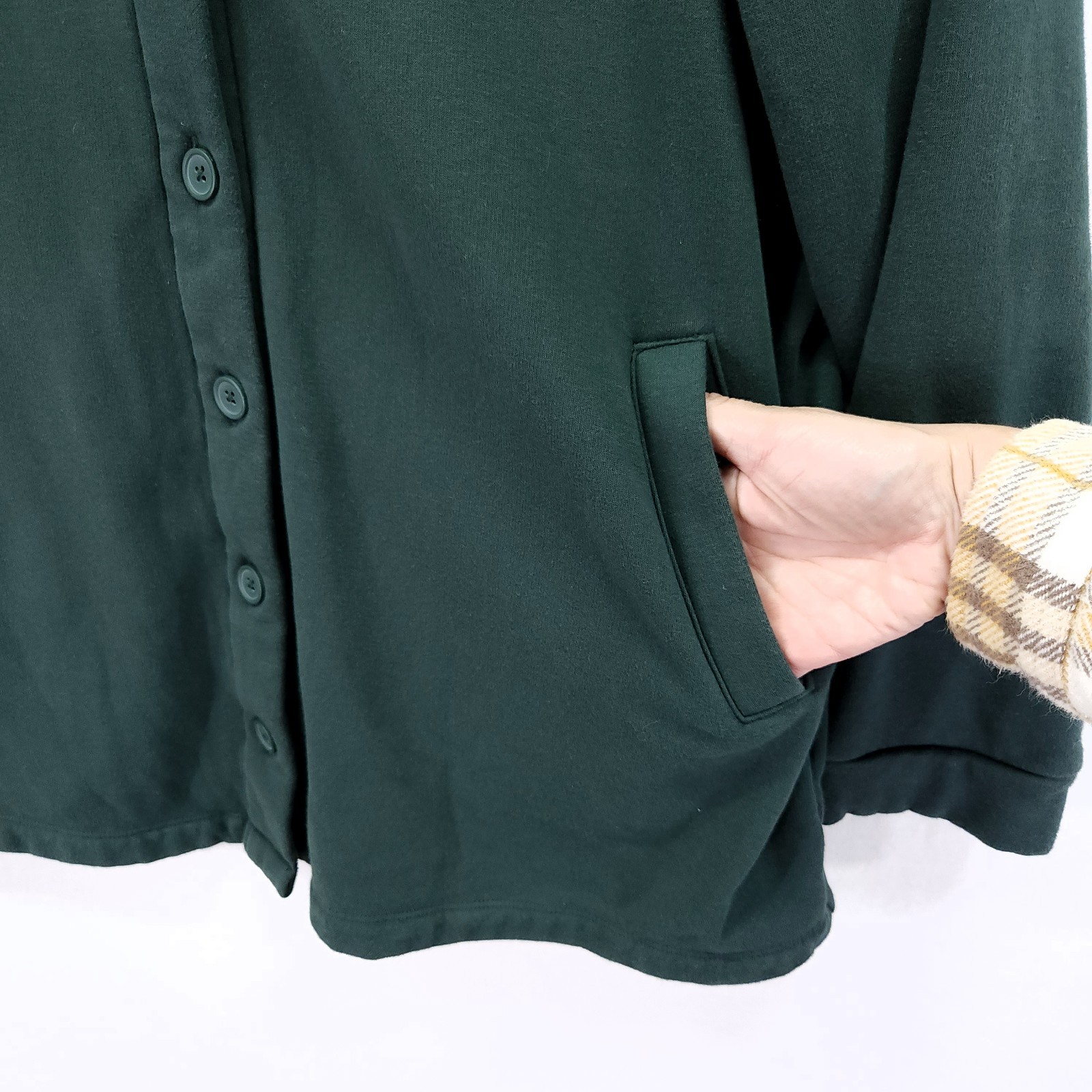 Torrid Active Collared Button Up Fleece Lined Sha… - image 7