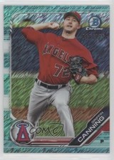 2019 Bowman Chrome Prospects Aqua Shimmer Refractor /125 Griffin Canning s3g