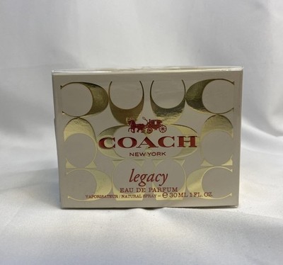 Coach New York Legacy Eau De Parfum Perfume 30ml / 1oz Sealed New FREE SHIPPING