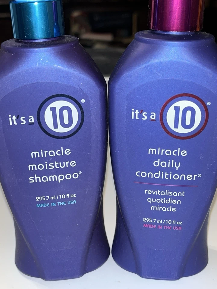 Champú y acondicionador hidratante IT'S A 10 MIRACLE ¡Dúo de 10 oz! Nuevo Foto 3 de 4