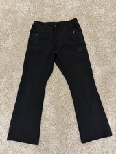 NEEDLES NARROW TRACK PANT Black Mens Size Medium