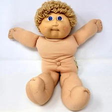 Vintage Xavier Roberts Cabbage Patch Kids 1978 1982 Blond Fro Blue Eyes