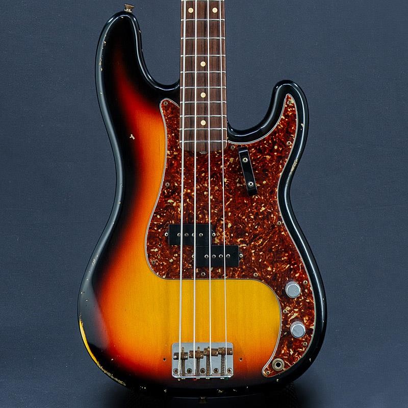 USED Fender Custom Shop 1963 Precision Bass Relic (3-Tone Sunburst) '06 3.74kg