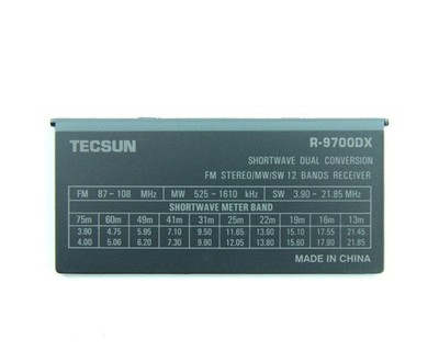 TECSUN R-9700DX Radio Receiver Authentic Kickstand Tilt Flip Back Stand (BLACK)