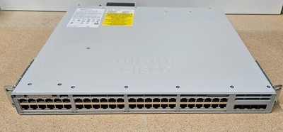 Cisco C9300L-48P-4G-A   Gigabit Ethernet PoE+ Switch   1x PWR-C1-715WAC-P