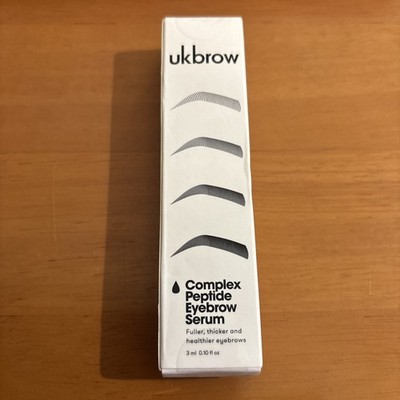 UKBROW COMPLEX PEPTIDE AUGENBRAUENSERUM 3ML VOLLER DICKER GESÜNDER AUGENBRAUEN 