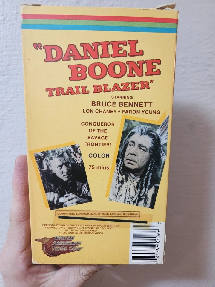 Daniel Boone Trail Blazer (VHS 1986) - Image 3 of 4