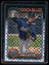 2024 Topps Pro Debut #PDC-151 Peyton Pallette Chrome X-Fractor