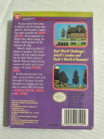 DR. JEKYLL and MR. HYDE - NES C.I.B. Authentic 