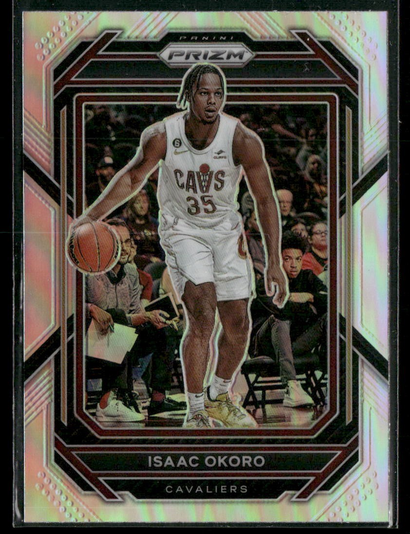 2022-23 Panini Prizm #78 Isaac Okoro Prizms Silver