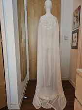 White Bridal Cape Free Size