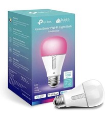 Kasa Smart Light Bulb - LED Multicolor Smart Wi-Fi Alexa Google 1000 Lumens A19