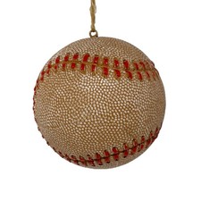 Vintage Style Baseball Christmas Ornament Sports Fan Gift