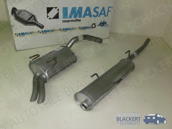 Imasaf Auspuffset Ab Kat für Citroen Jumpy 2.0 HDI Kurz 1999-04/2000 | MSD + ESD-image