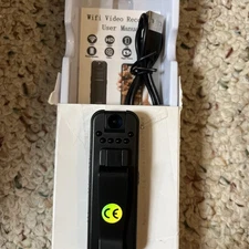 Mini Body Camera HD 1080P Portable Video Recorder 180° Lens W/ Night Vision New