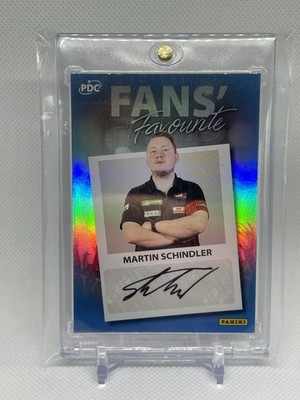 Martin Schindler - FAN`S FAVOURITE AUTO 5/5 - Panini - Dart - PDC