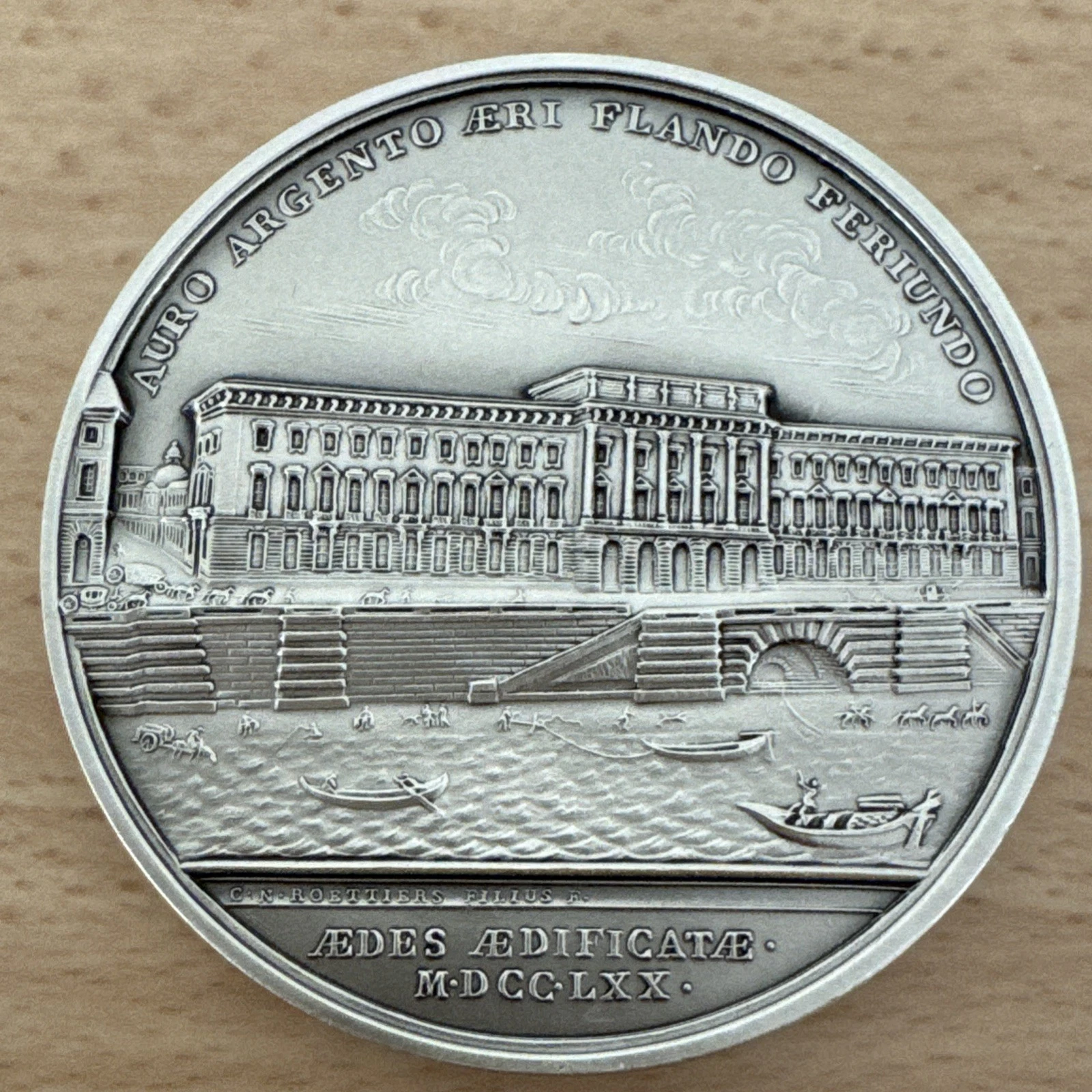 Médaille Auro Argentino Æri Flando Feriundo M.Dominique Roux 2005