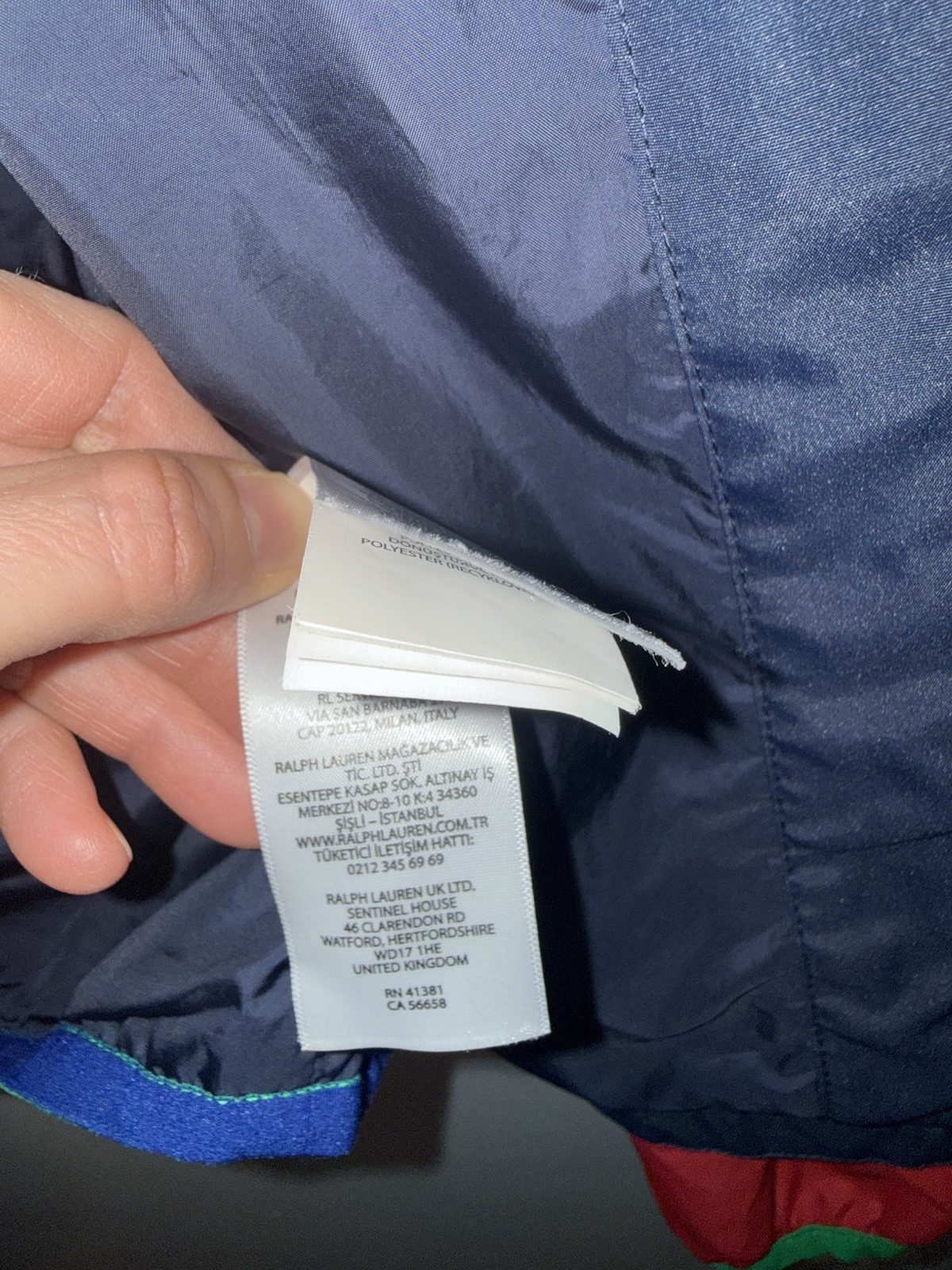 Boys 14-16 Polo Ralph Lauren Lightweight Windbreaker Zip Up Hooded Jacket thumbnail 14